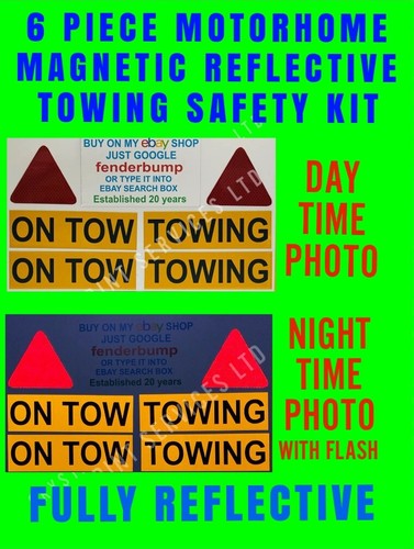 Motorhome sign reflective - motorhome,